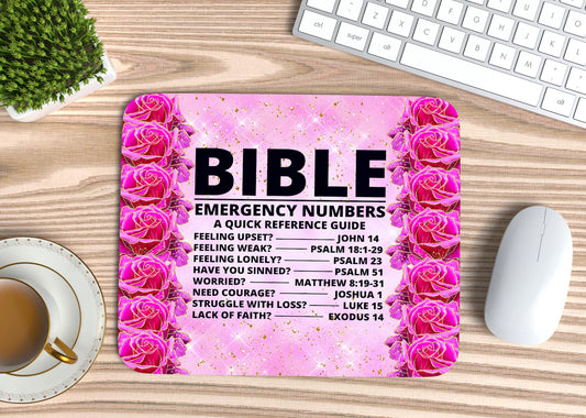 Bible Emergency pink-Ready to press transfer