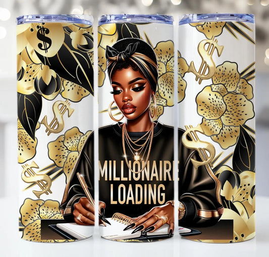 Millonaire loading -20oz Skinny Tumbler