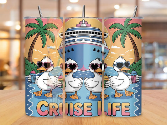 Cruise Life-20oz Skinny Tumbler