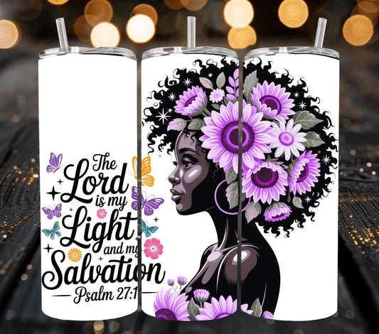 Black Woman Inspiration Quotes Black Melanin Queen Affirmations -20oz Skinny Tumbler
