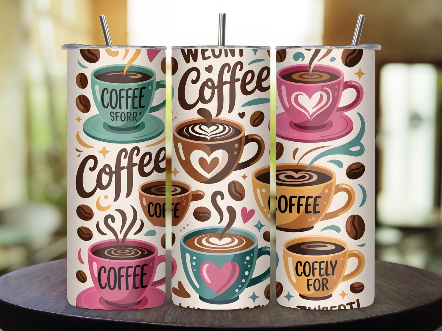 Coffee Lover-20oz Skinny Tumbler
