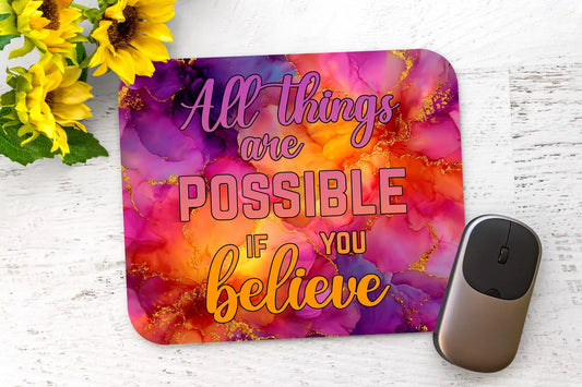 All things are possible if you belive-Ready to press transfer