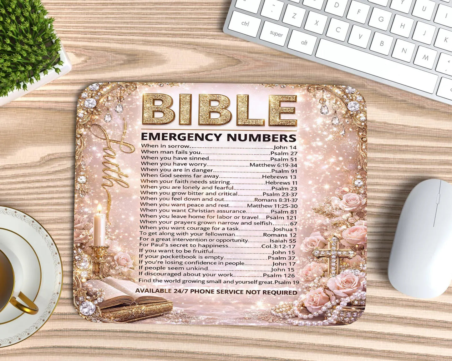 Bible Emergency Numbers  -Ready to press transfer