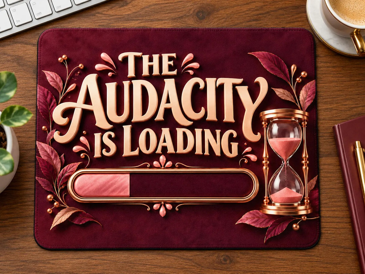 The Audacity is loading -Ready to press transfer