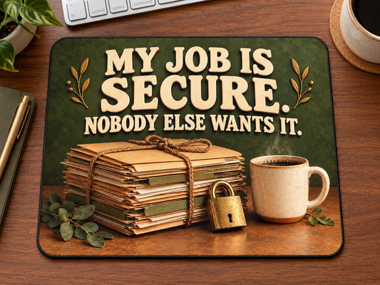 My Job is Secure Nobody else wants it -Ready to press transfer