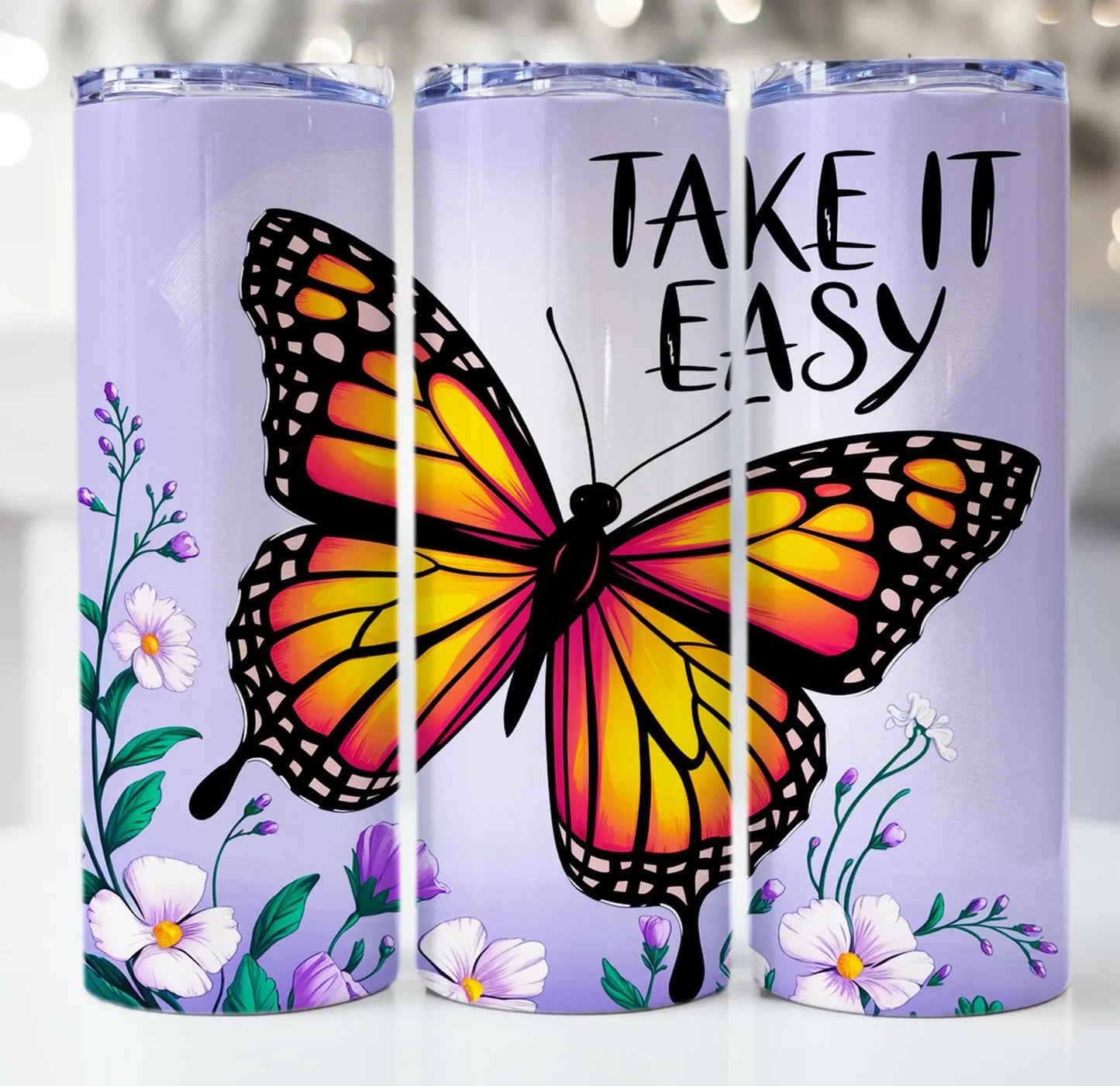 Take it easy-20oz Skinny Tumbler