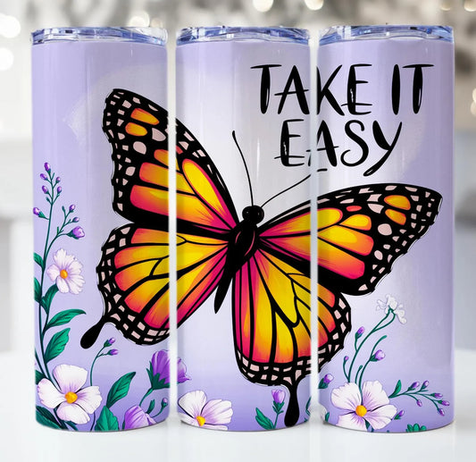 Take it easy-20oz Skinny Tumbler