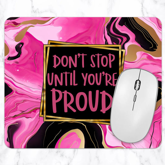 Don't stop until your're proud-Ready to press transfer