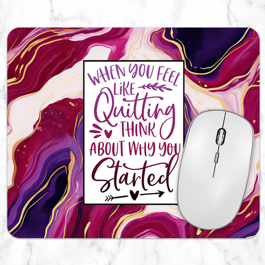 When you feel like Quitting think about why you started-Ready to press transfer