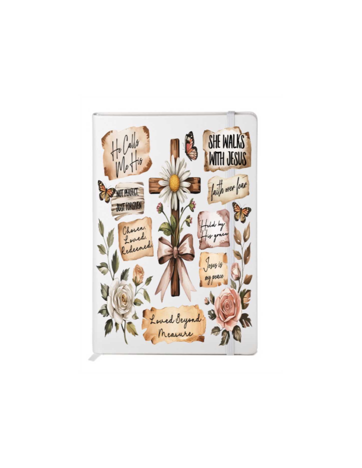 She walks with Jesus -UV DTF